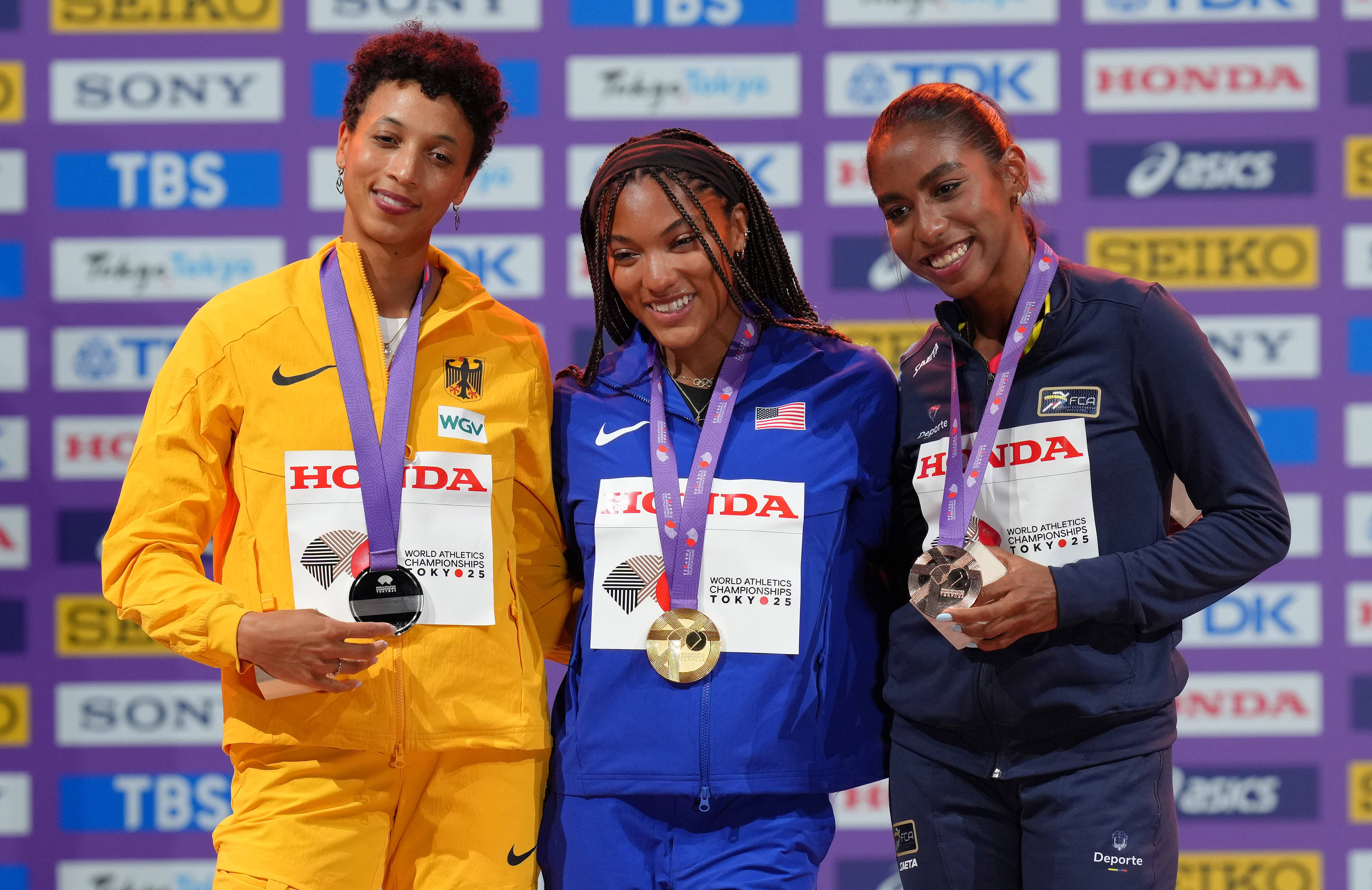 德国女子田径队凭借实力夺冠 德国女子田径队凭借实力夺冠